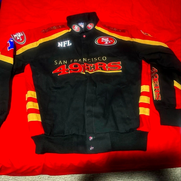 NFL Other - NWT sz lg 49ers NFL jacket very warn!